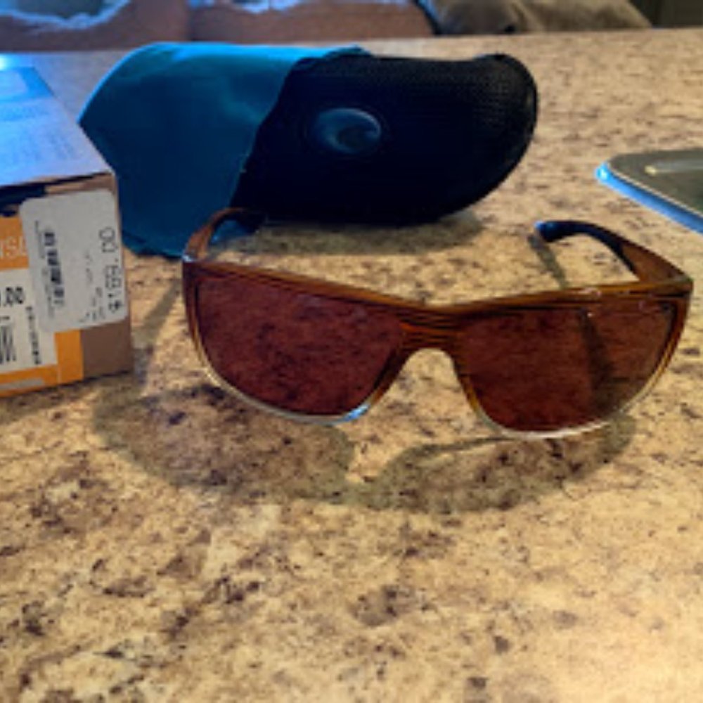 Costa Del Mar Brown Polarized Sunglasses-Mag Bay